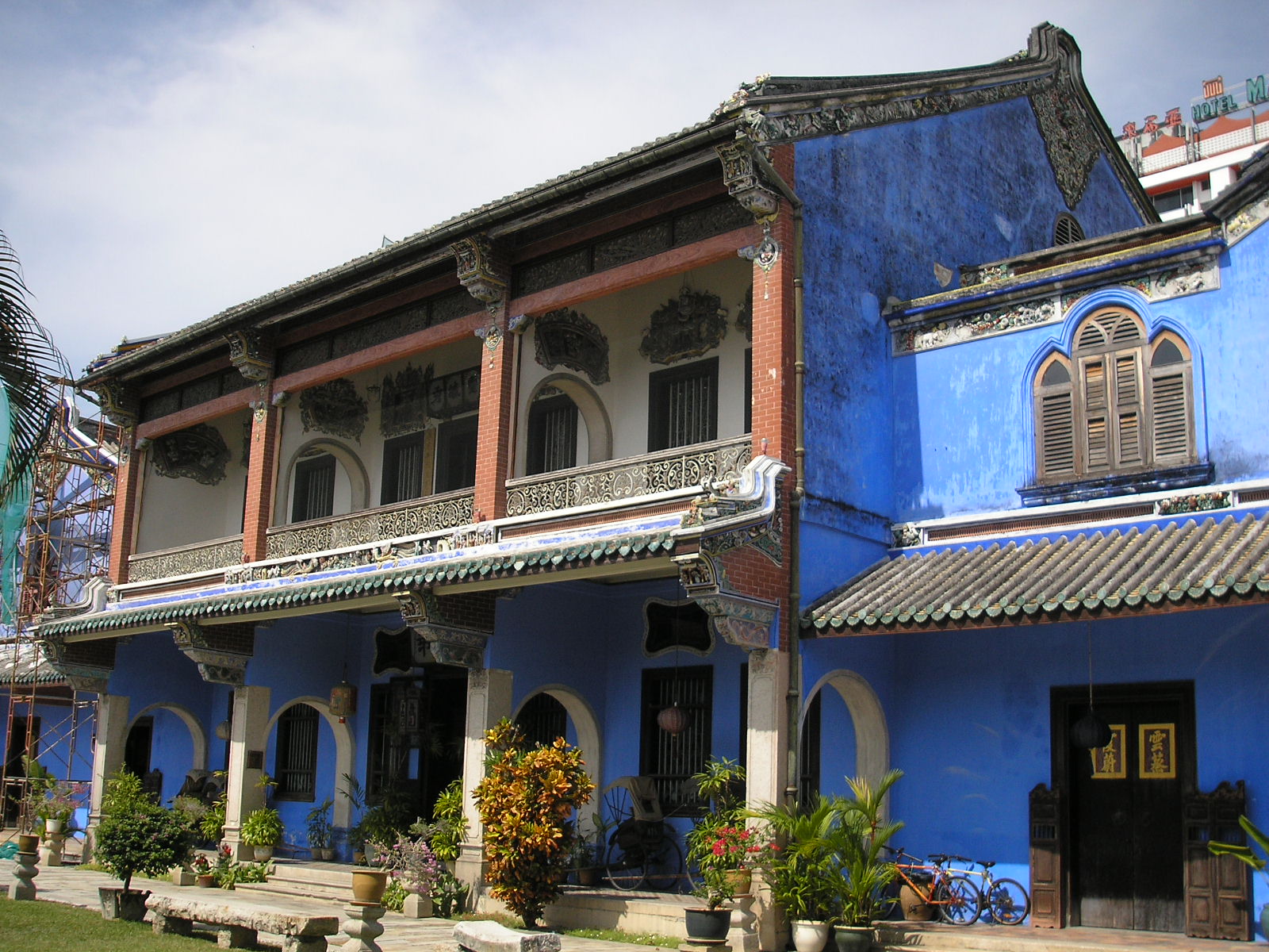 blue mansion